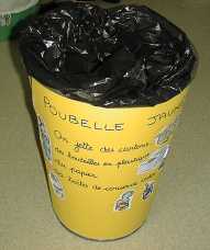 poubelle jaune